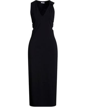 Patrizia Pepe Midi-Kleid - Schwarz