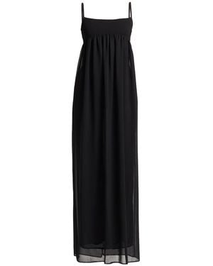 TOTEME Maxi Dress Polyester, Viscose, Elastane - Black