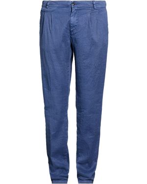 Mason's Slate Pants Linen, Cotton, Elastane - Blue