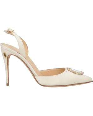 Jennifer Chamandi Pumps Textile Fibers - Metallic