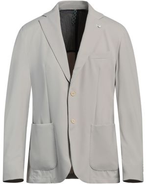 L.B.M. 1911 Blazer Nylon, Elastane - Gray