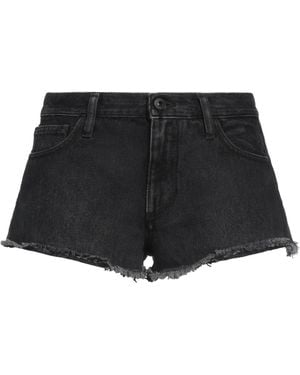 Off-White c/o Virgil Abloh Denim Shorts - Black