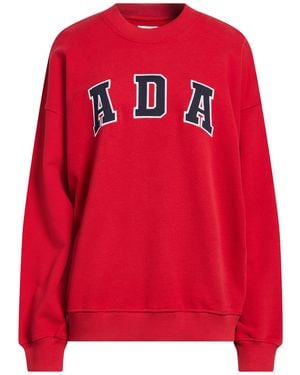 ADANOLA Sweatshirt Organic Cotton - Red