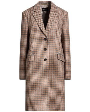 Paul Smith Coat Wool - Brown