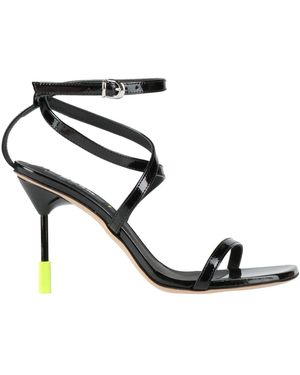 MSGM Sandals Synthetic Material - Black