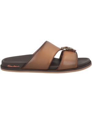 Santoni Sandals Leather - Brown
