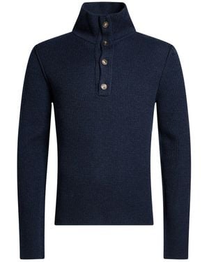 Dolce & Gabbana Turtleneck Virgin Wool - Blue