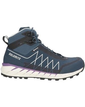 Dolomite Ankle Boots Textile Fibers, Synthetic Material - Blue