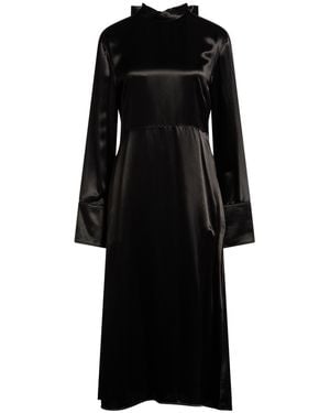 Jil Sander Vestido Midi - Negro