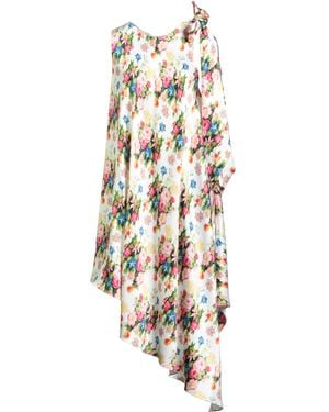 Loewe Midi Dress Silk - White