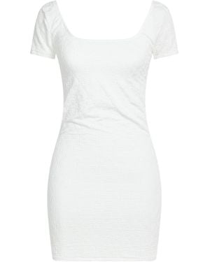 ME FUI Mini Dress Polyester, Nylon, Elastane - White