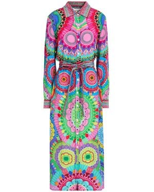 Inoa Maxi Dress Silk - White