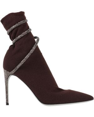 Rene Caovilla Ankle Boots - Brown