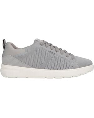 Geox Sneakers Textile Fibers, Leather - Gray