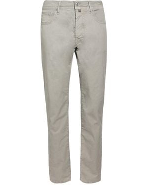 Jacob Cohen Trousers Cotton, Elastane - Grey