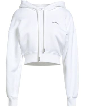 Off-White c/o Virgil Abloh Sweatshirt Cotton, Elastane - White