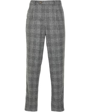 Brunello Cucinelli Trousers Silk, Wool, Cashmere - Grey
