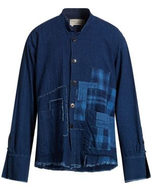 Greg Lauren Hemd - Blau