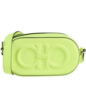 Ferragamo Cross-Body Bag Leather - Green