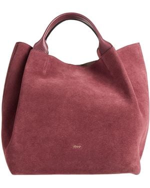 Abro⁺ Handbag Leather - Red