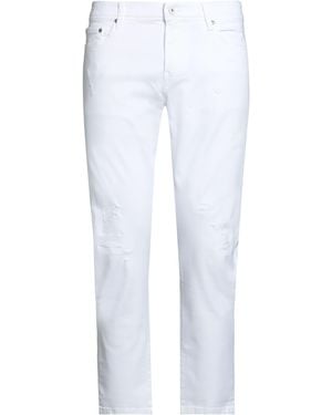 0/zero Construction Jeans Cotton, Elastane - White
