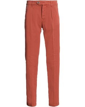Entre Amis Pants Cotton, Elastane - Red
