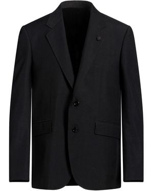 Lardini Blazer Wool, Mohair Wool - Black
