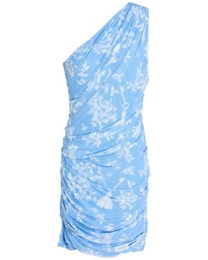 Moschino Mini Dress Polyester, Elastane - Blue