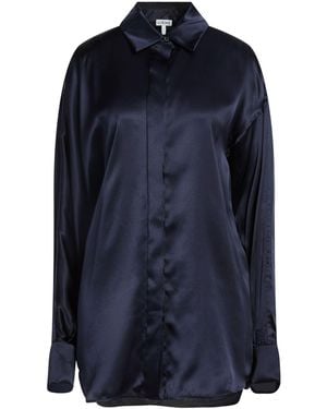 Loewe Midnight Shirt Silk - Blue