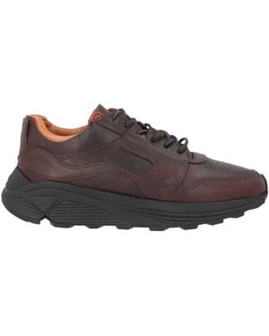 Buttero Dark Sneakers Leather - Brown