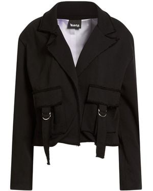 DISCLAIMER Jacket Cotton - Black