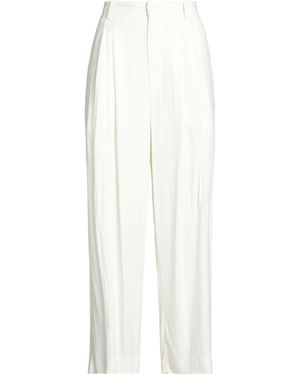 Malloni Pants Viscose - White