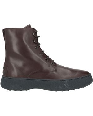 Tod's Botines De Caña Alta - Marrón