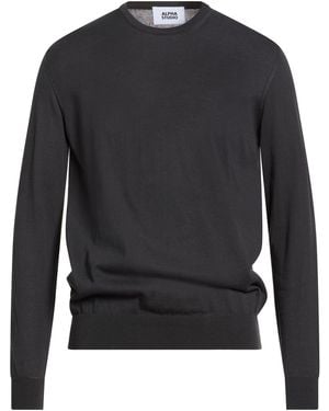 Alpha Studio Sweaters - Black