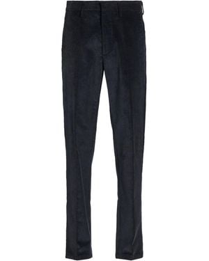 dunhill Trousers Cotton, Cashmere, Elastane - Blue