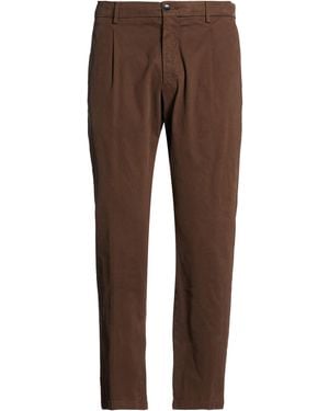 BE ABLE Chocolate Pants Cotton, Elastane - Brown
