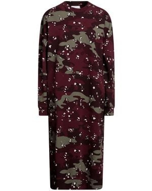Maison Kitsuné Midi Dress - Red