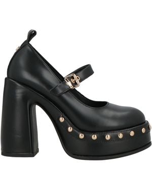 Cult Court Shoes - Black