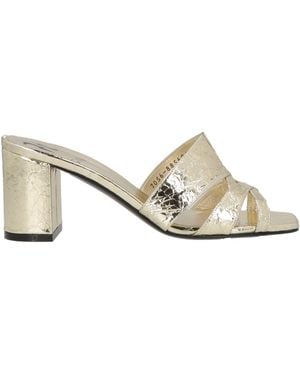 Gina Sandals Leather - Natural