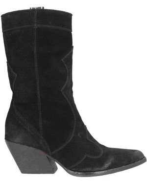 Elena Iachi Ankle Boots Leather - Black