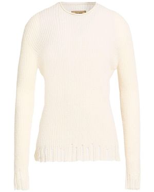 Uma Wang Jumper Cotton, Silk - White