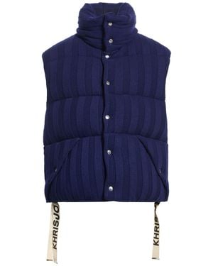 Khrisjoy Vest Polyamide, Merino Wool, Viscose, Cashmere - Blue