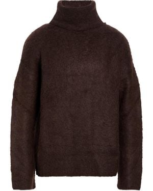 Uma Wang Rollkragenpullover - Braun