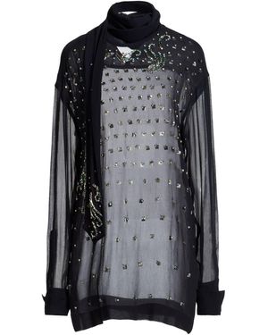 Dries Van Noten Top Viscose - Black