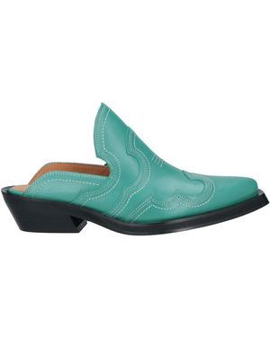 Ganni Mules & Clogs - Green