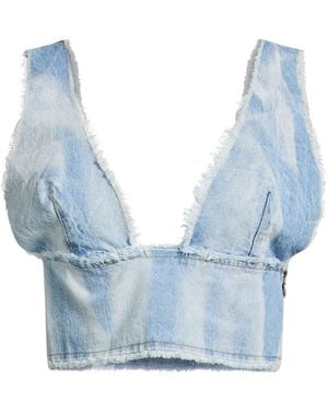 A PAPER KID Top - Blue