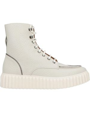 Voile Blanche Ankle Boots Soft Leather - Natural