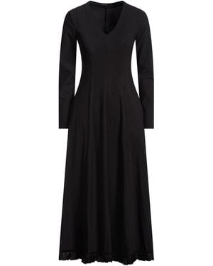 High Midi Dress Nylon, Elastane - Black