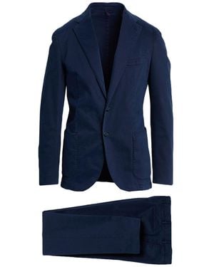 Santaniello Suit Cotton, Elastane - Blue