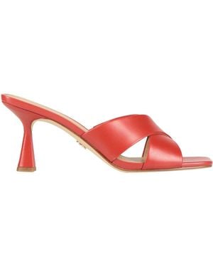 MICHAEL Michael Kors Sandals Leather - Red